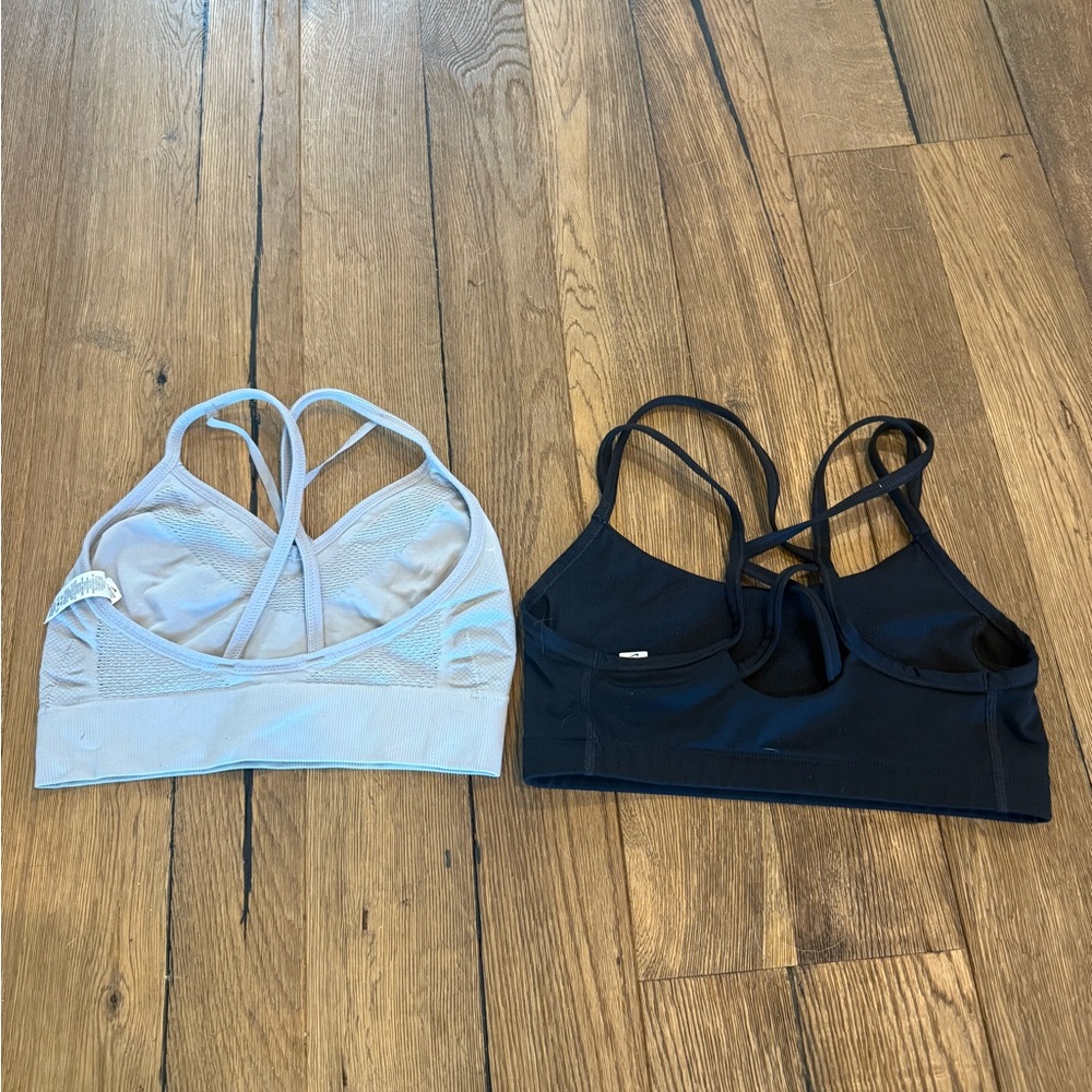 Nike Women's Sports Bra Duo - Black and White - Picture 2 of 2